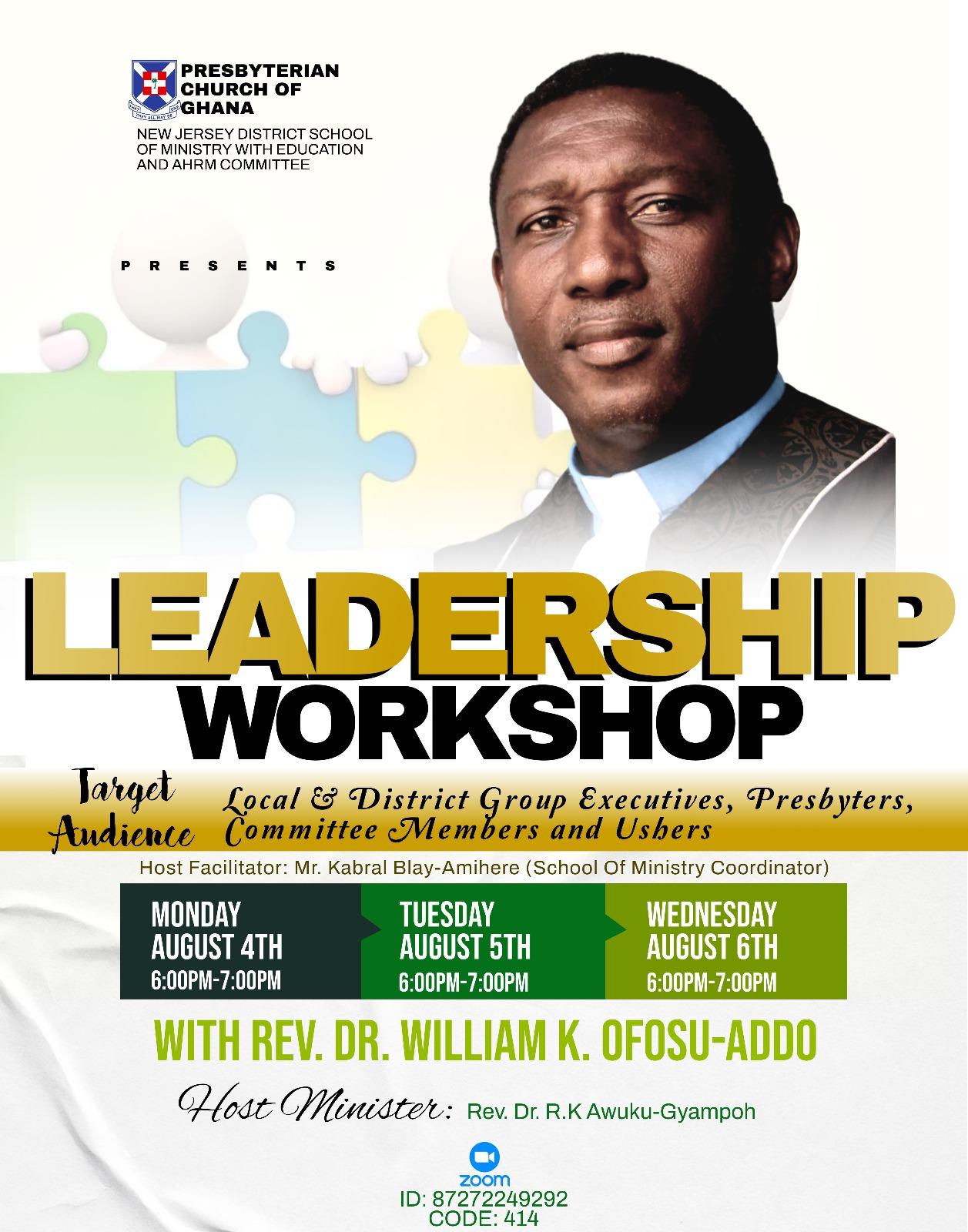 Leadership Workshop