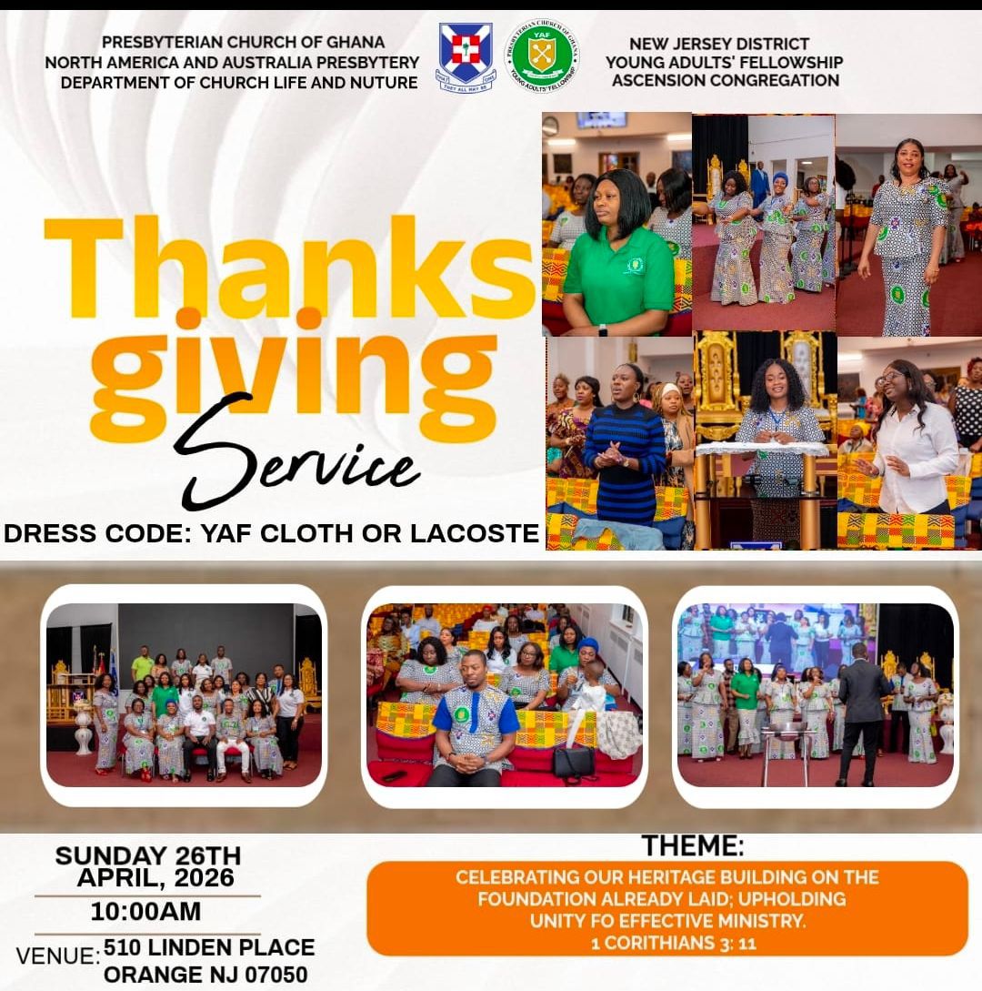THANKSGIVING SERVICE
